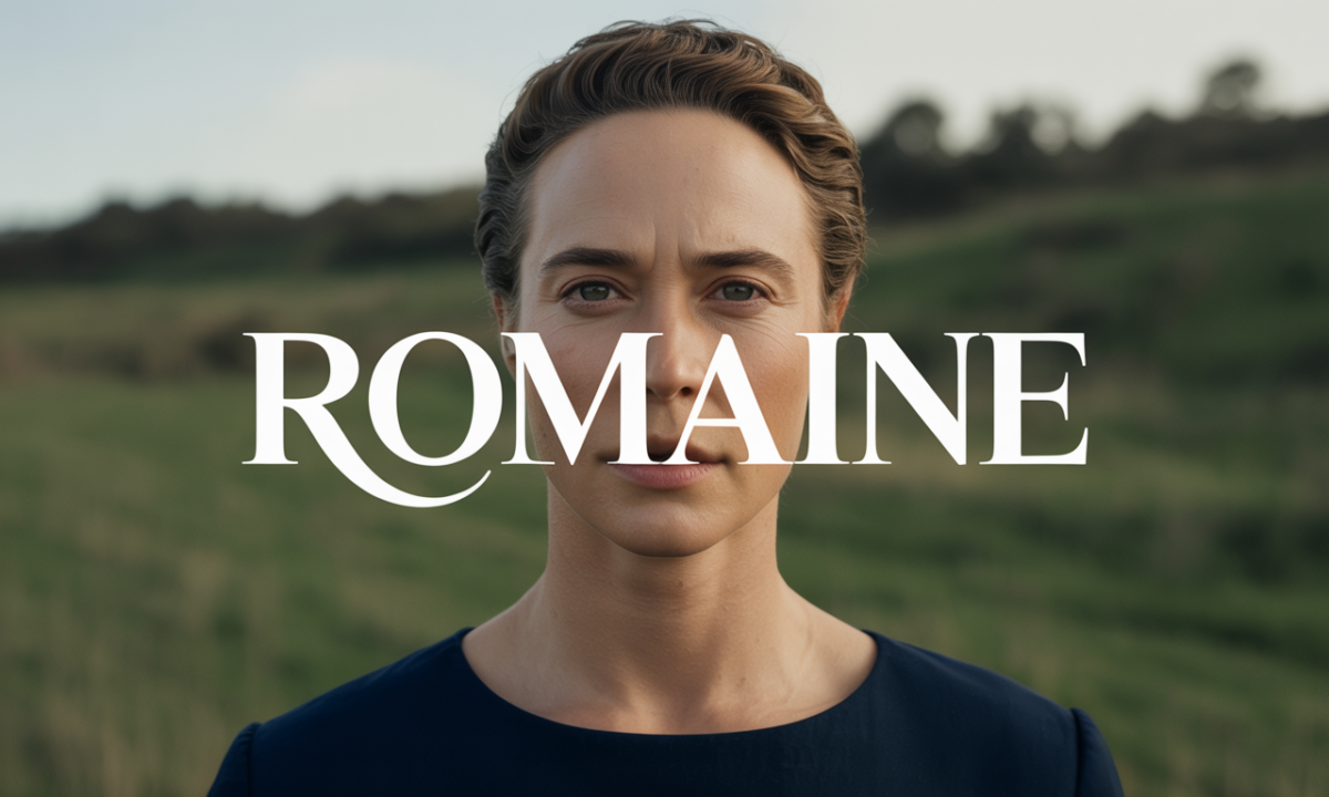 Illustration symbolique liée à l’origine du prénom Romaine