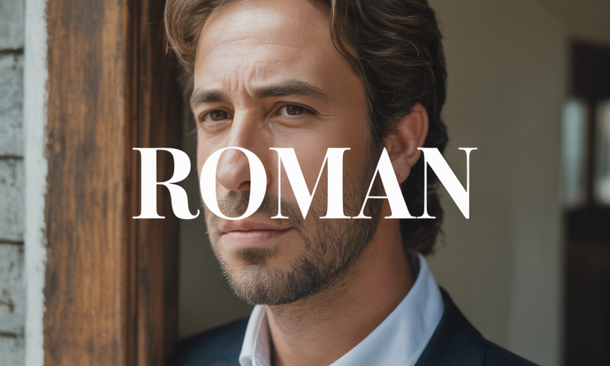 Illustration de Roman, Noms de famille