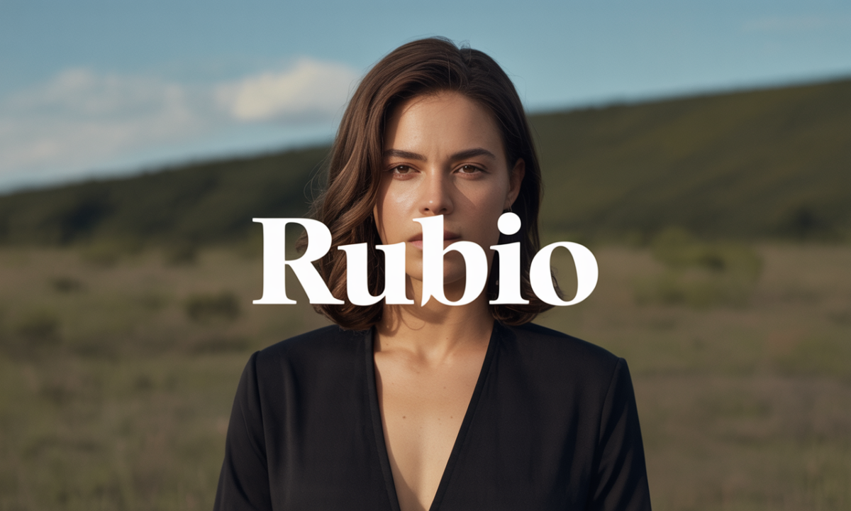 Illustration de Rubio, Noms de famille