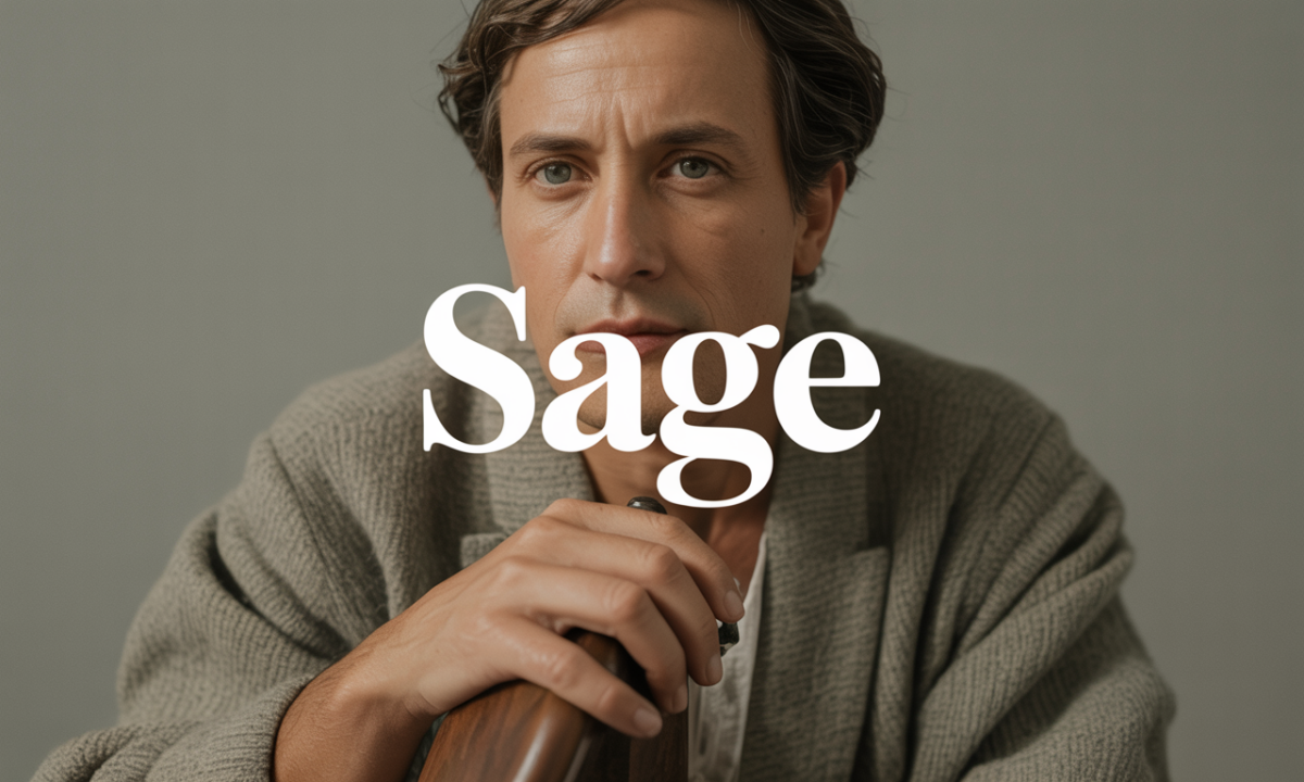 Illustration de Sage, Noms de famille