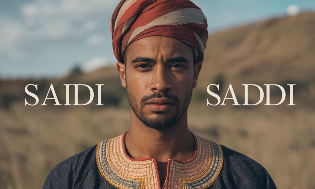 Illustration de Saidi, Noms de famille