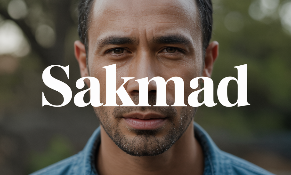 Illustration symbolique liée à l’origine du prénom Sakmad