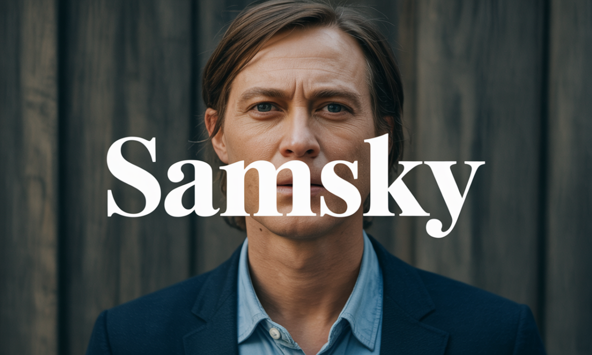 Illustration symbolique liée à l’origine du prénom Samsky