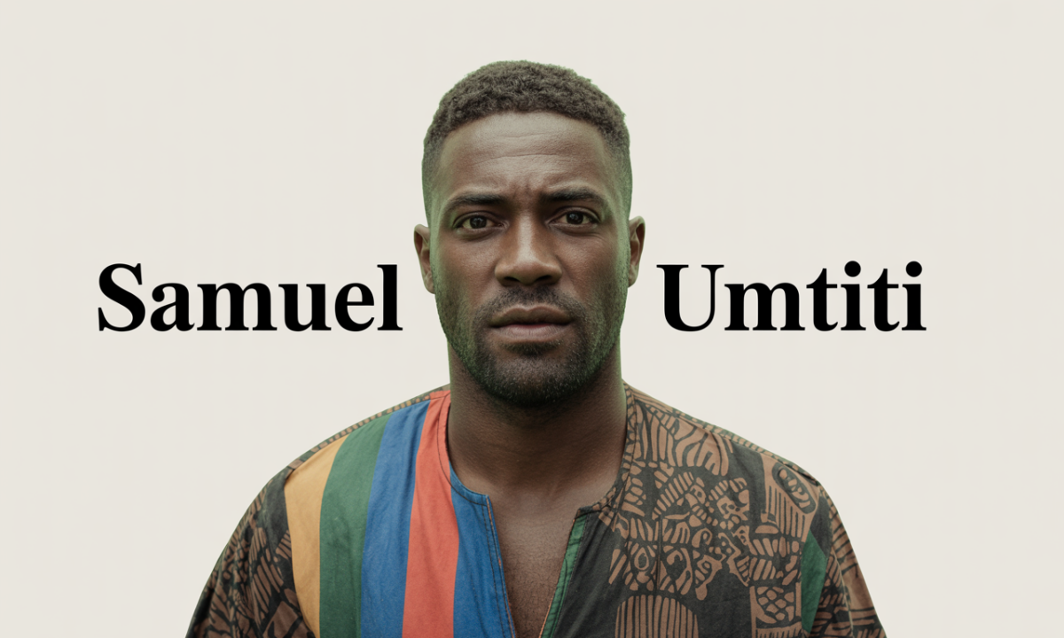 Ilustração de Samuel Umtiti, Celebridades e personalidades