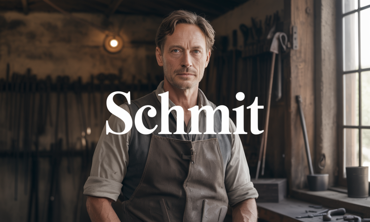 Illustration de Schmit, Noms de famille