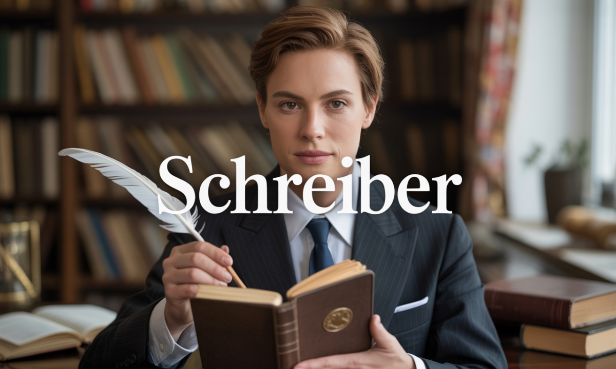 Illustration de Schreiber, Noms de famille