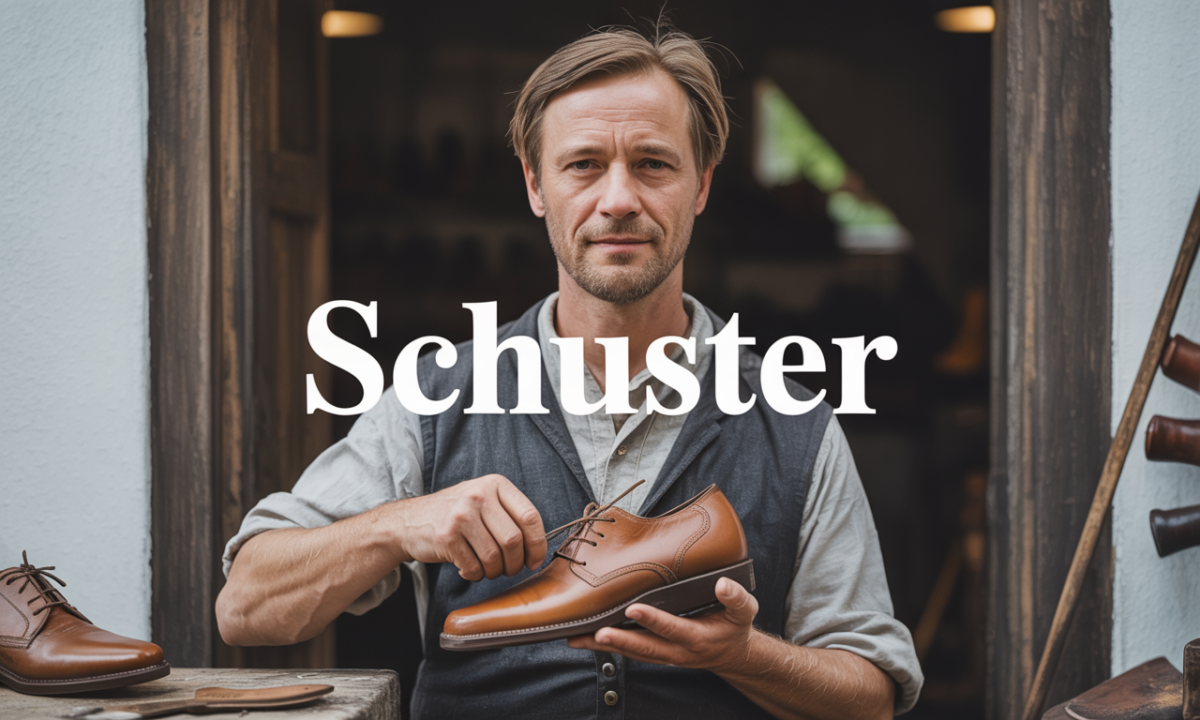 Illustration de Schuster, Noms de famille