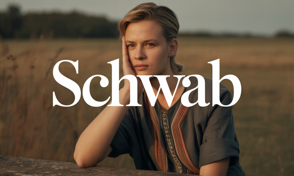 Illustration de Schwab, Noms de famille