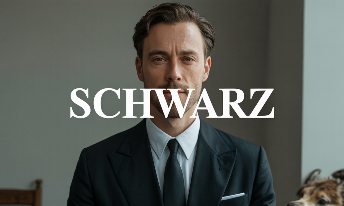 Illustration de Schwarz, Noms de famille