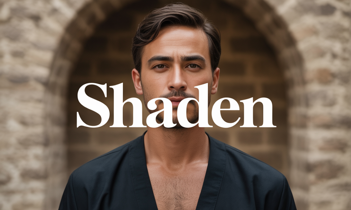 Illustration symbolique liée à l’origine du prénom Shaden