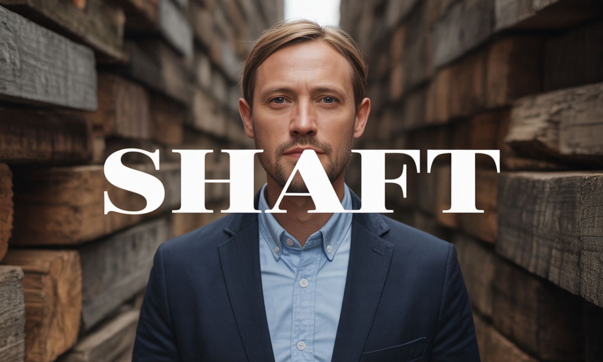 Illustration liée à l’origine et à l’histoire du nom de famille Shaft