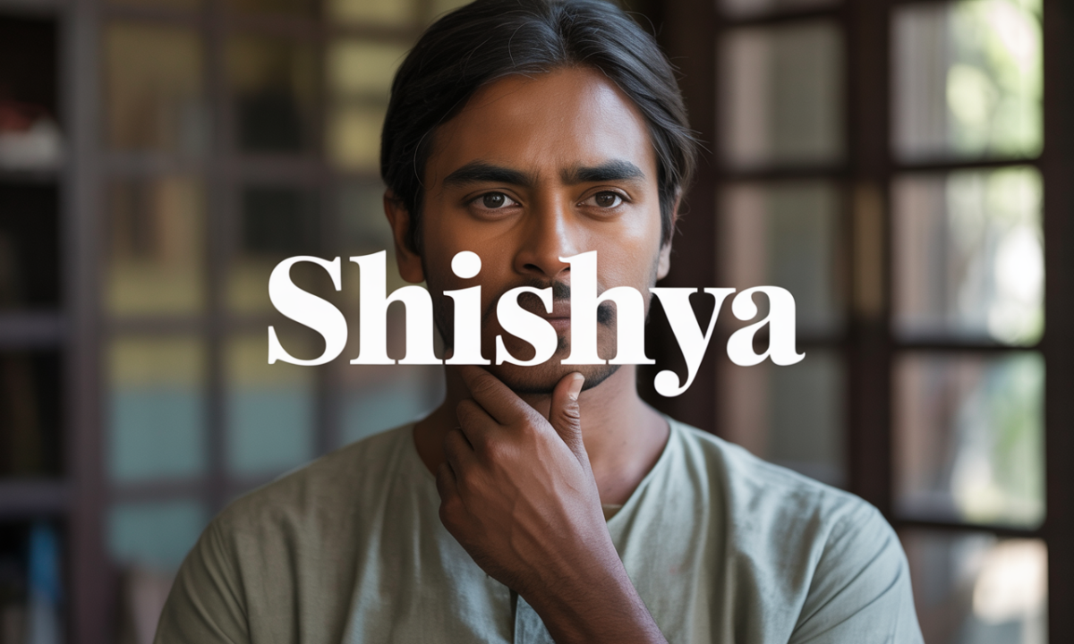 Illustration symbolique liée à l’origine du prénom Shishya