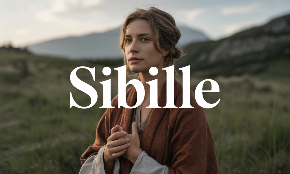 Illustration de Sibille, Noms de famille