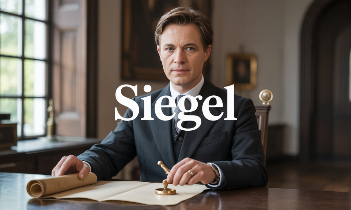 Illustration de Siegel, Noms de famille