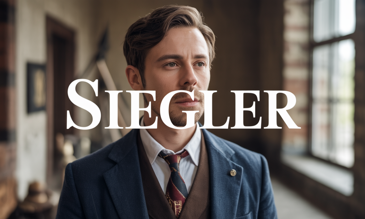 Illustration de Siegler, Noms de famille