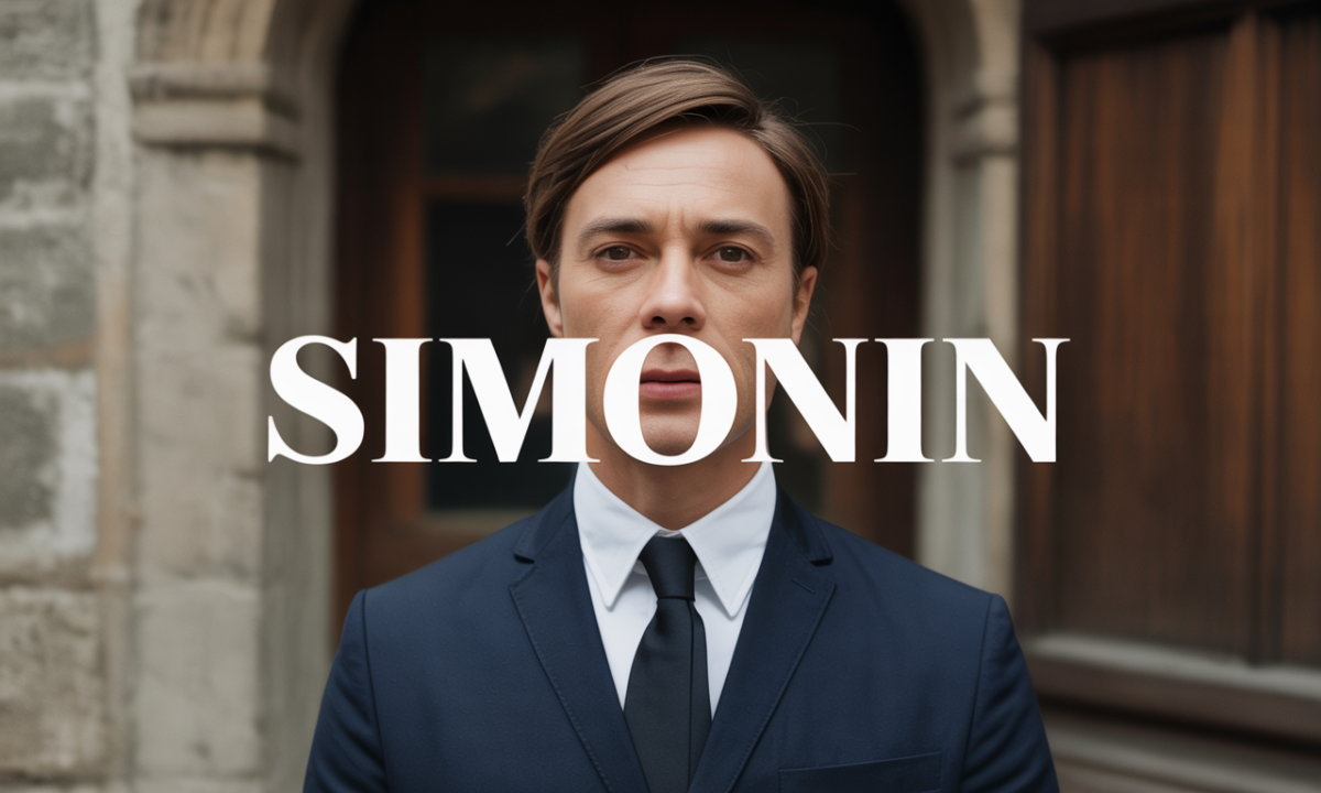 Illustration liée à l’origine et à l’histoire du nom de famille Simonin