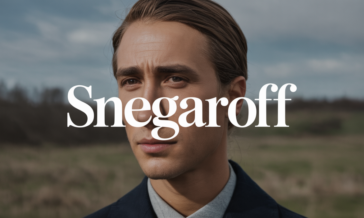 Illustration liée à l’origine et à l’histoire du nom de famille Snegaroff