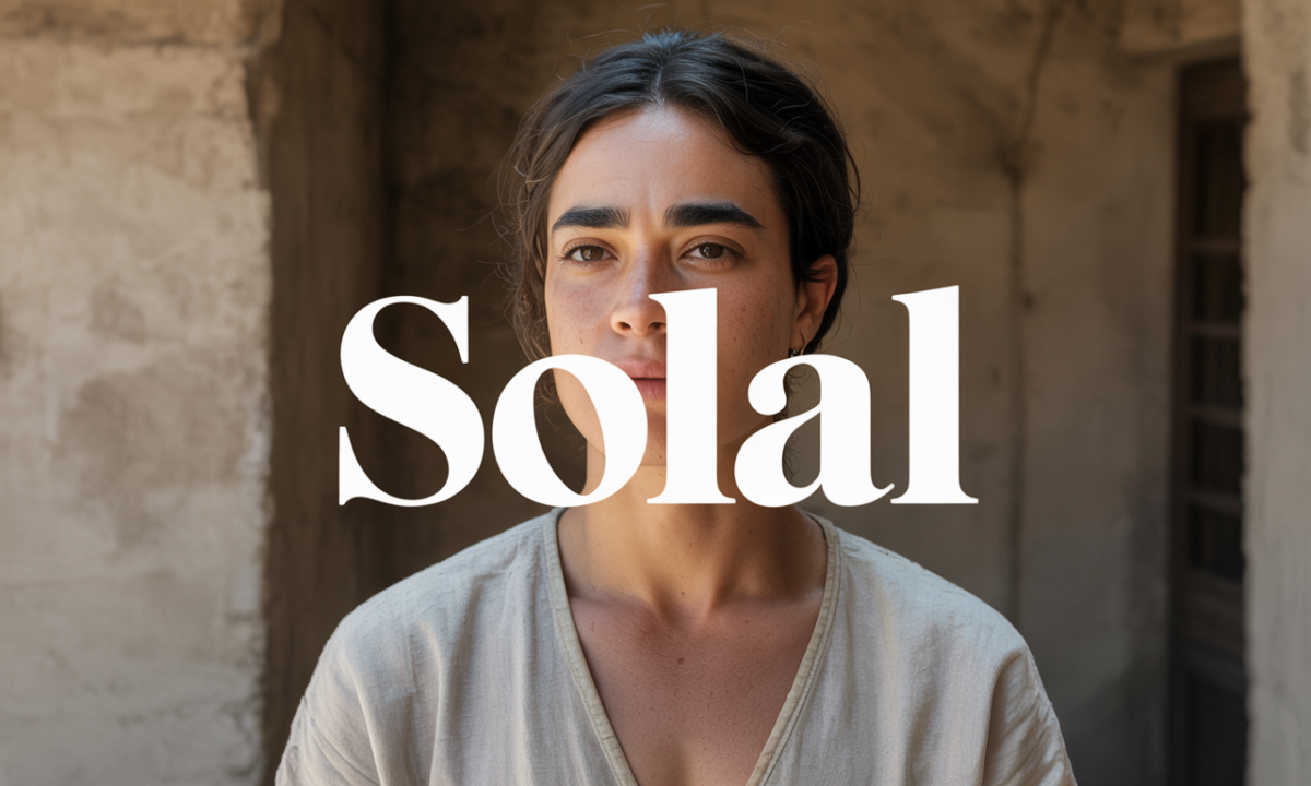 Illustration symbolique liée à l’origine du prénom Solal
