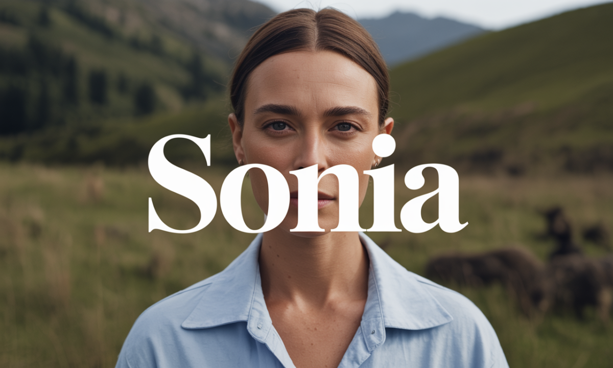 Illustration symbolique liée à l’origine du prénom Sonia