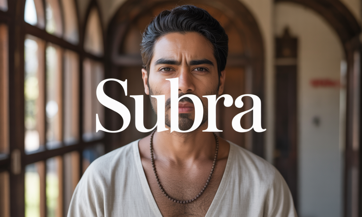 Illustration de Subra, Noms de famille