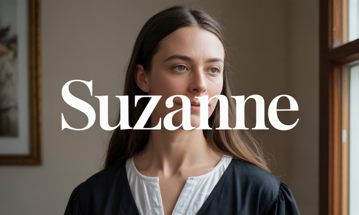 Illustration de Suzanne, Noms de famille