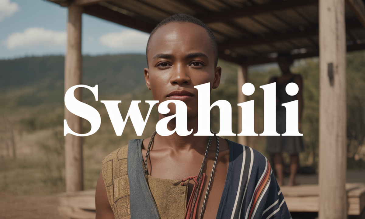 Illustration symbolique liée à l’origine du prénom Swahili