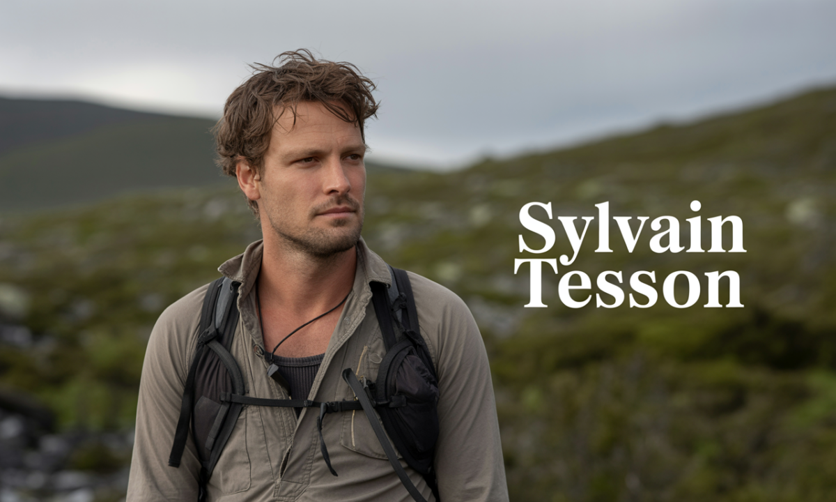 Illustration de Sylvain Tesson, personnalité publique