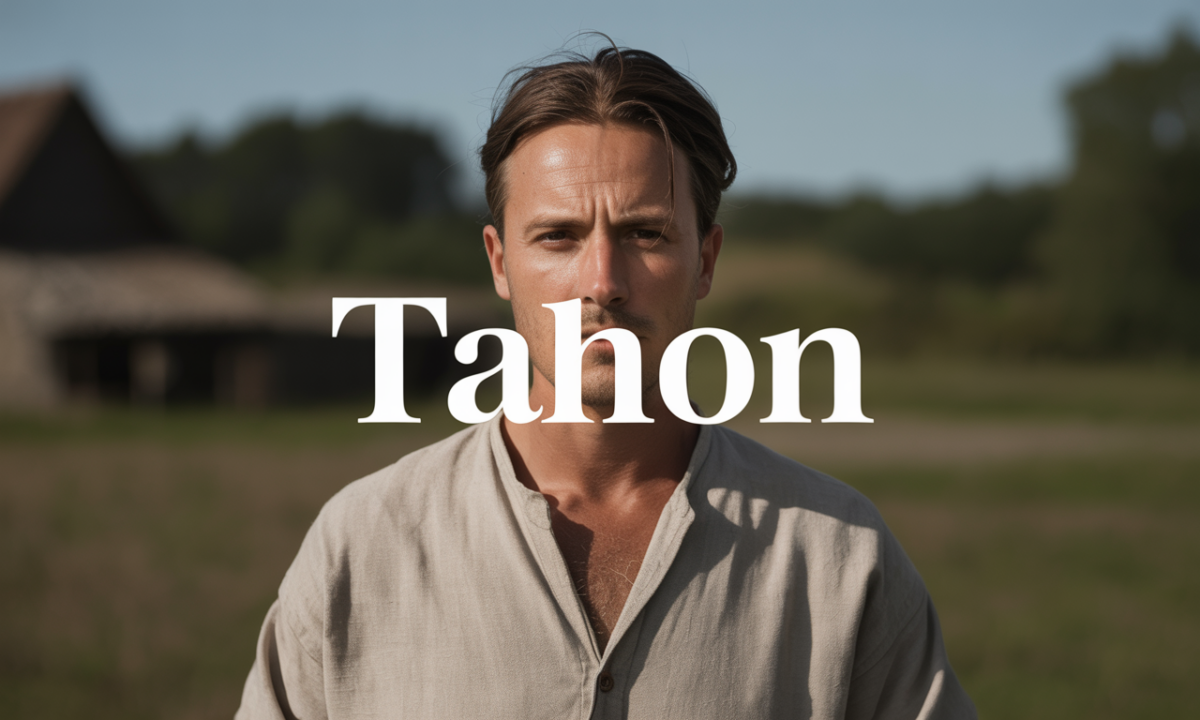 Illustration de Tahon, Noms de famille