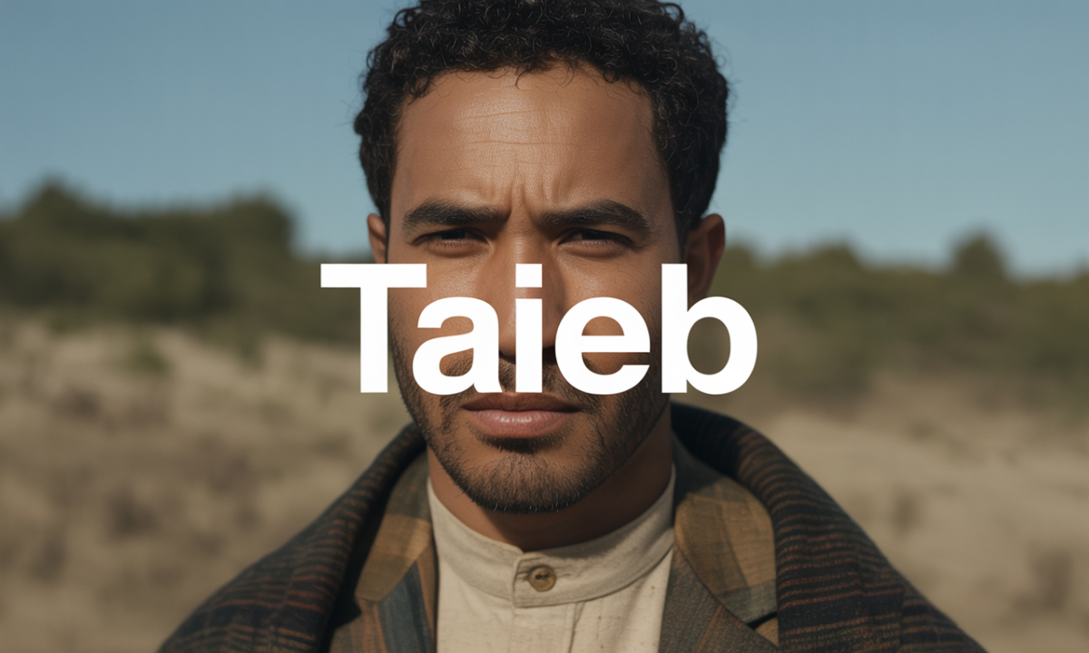 Illustration de Taieb, Noms de famille