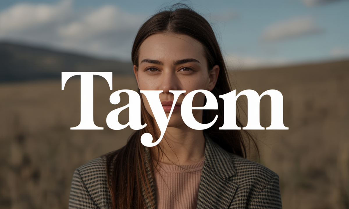 Illustration symbolique liée à l’origine du prénom Tayem