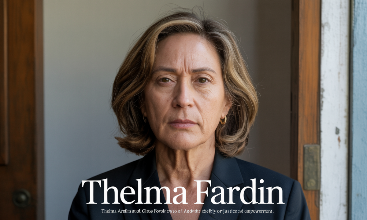 Illustration de Thelma Fardin, personnalité publique