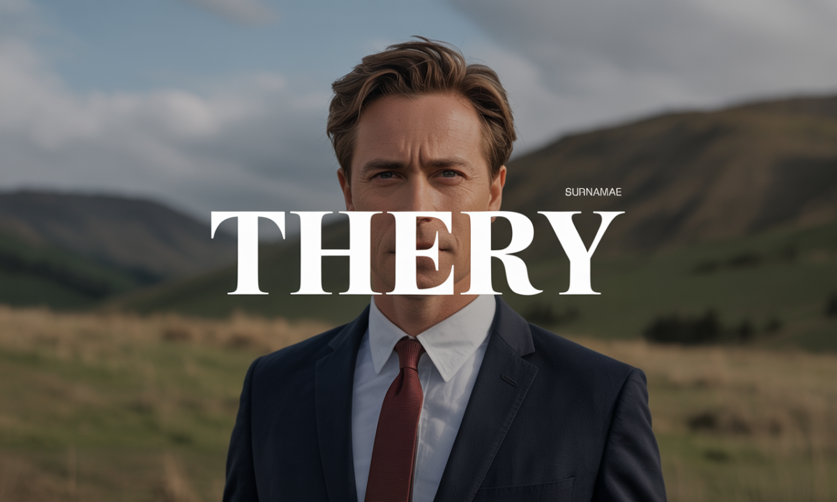 Illustration de Thery, Noms de famille