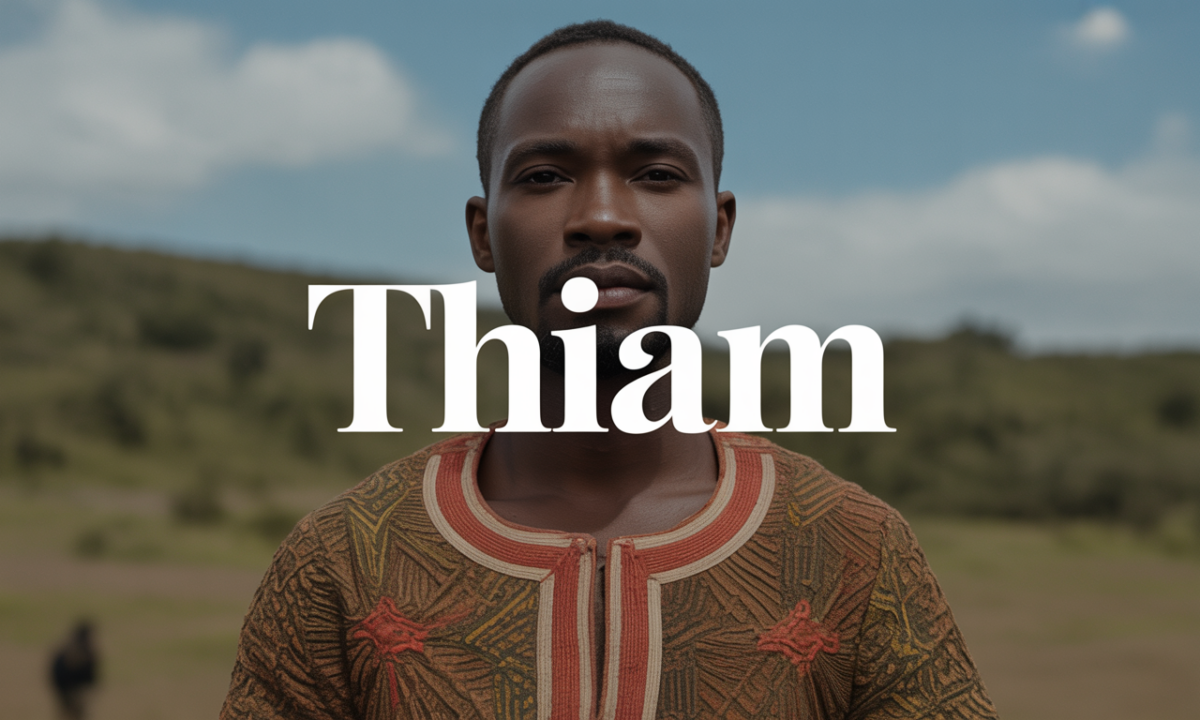 Illustration liée à l’origine et à l’histoire du nom de famille Thiam