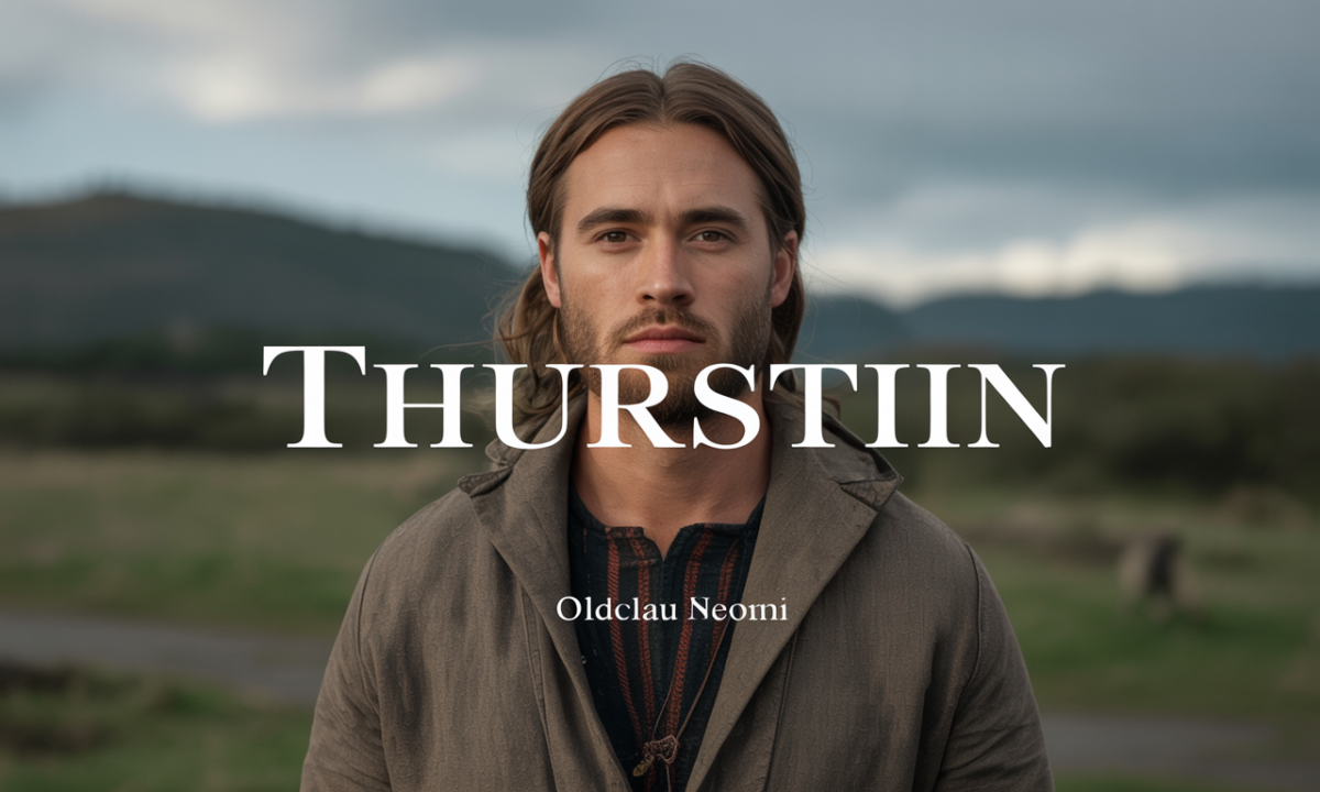 Illustration symbolique liée à l’origine du prénom Thurstin