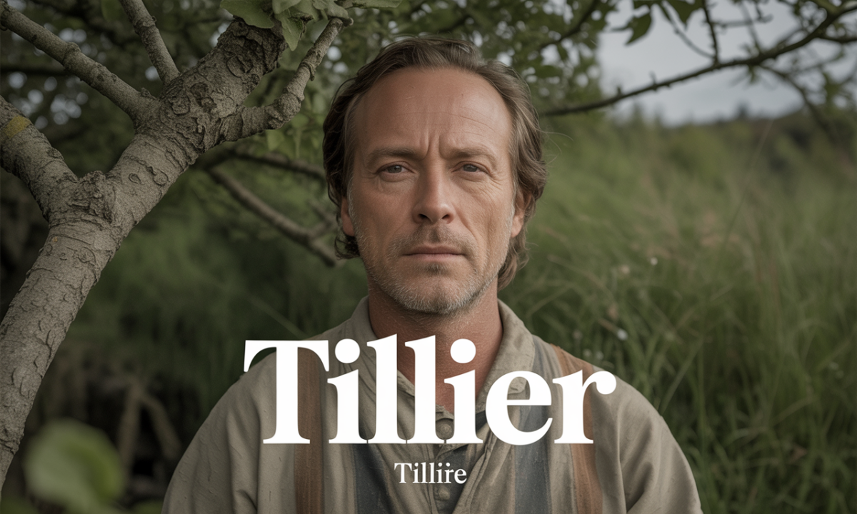 Illustration de Tillier, Noms de famille