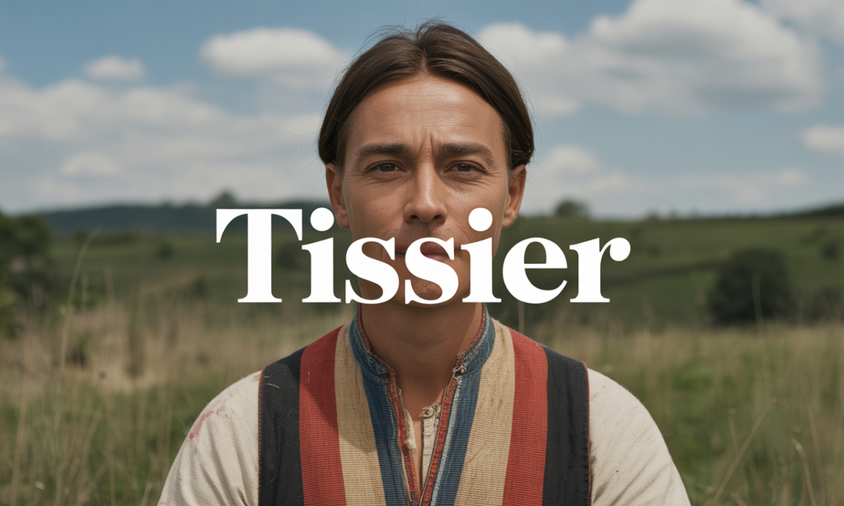 Illustration de Tissier, Noms de famille