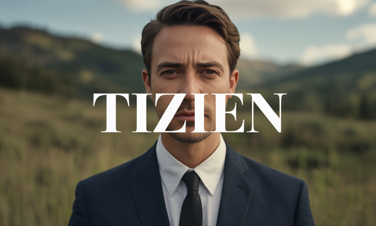 Ilustração relacionada com a origem e a história do sobrenome Tizien