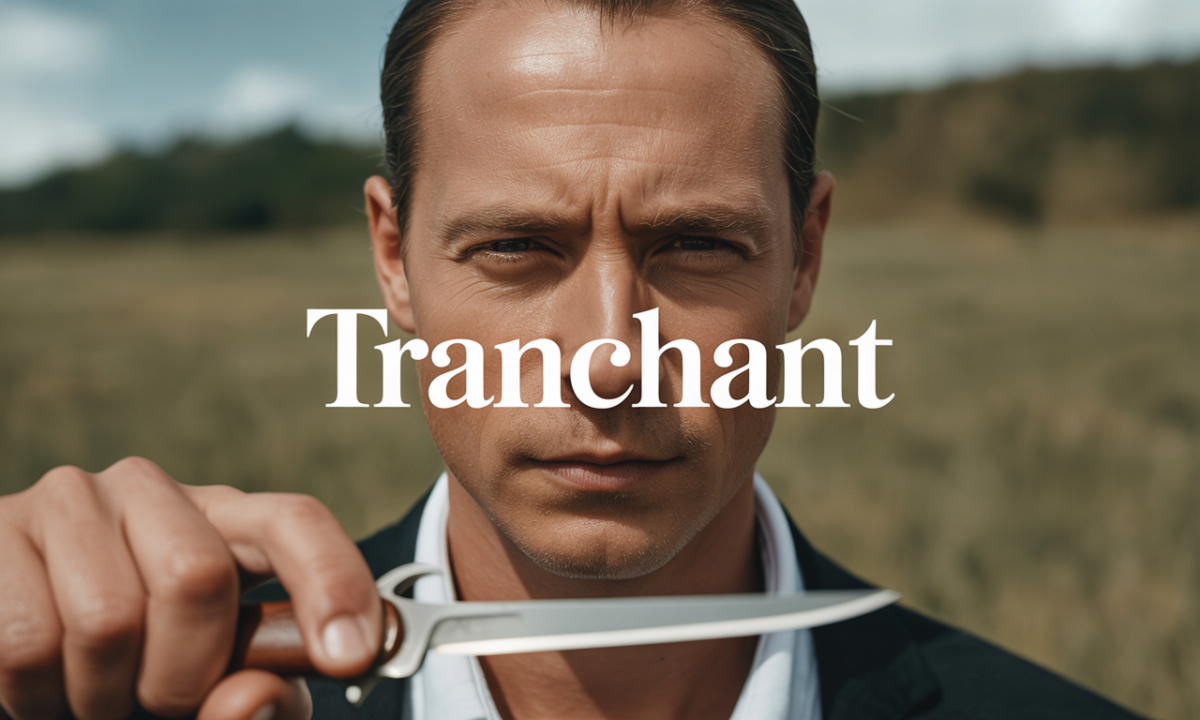 Illustration de Tranchant, Noms de famille