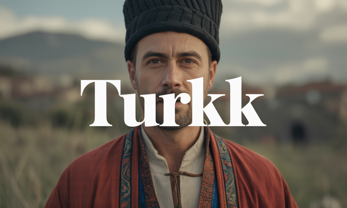 Illustration liée à l’origine et à l’histoire du nom de famille Turc