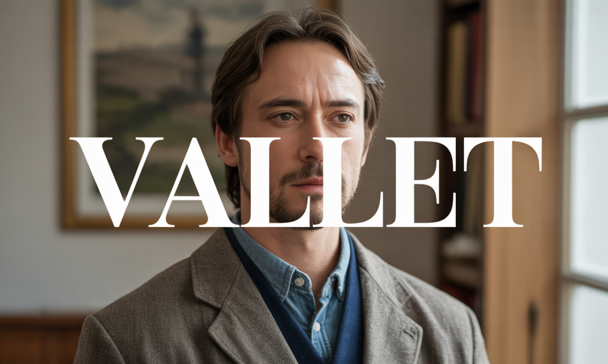 Illustration liée à l’origine et à l’histoire du nom de famille Vallet