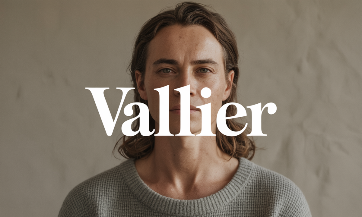 Illustration de Vallier, Noms de famille