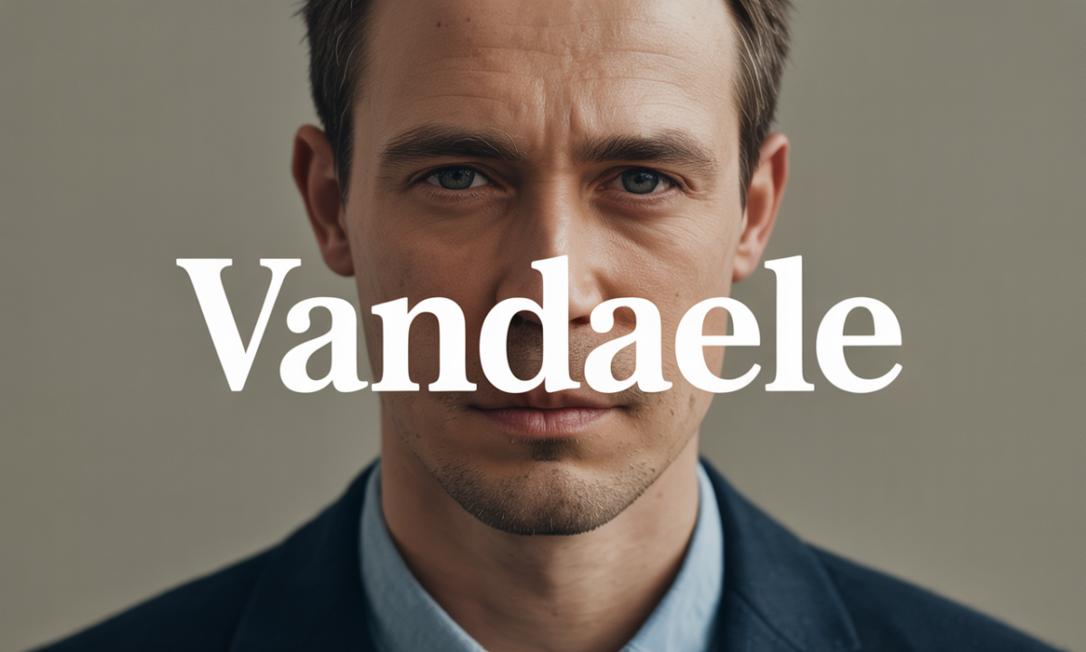 Illustration de Vandaele, Noms de famille