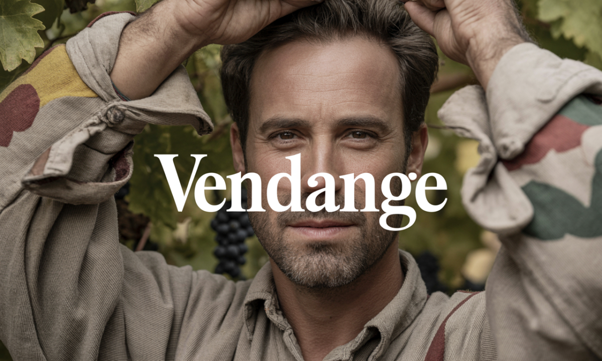 Illustration liée à l’origine et à l’histoire du nom de famille Vendange