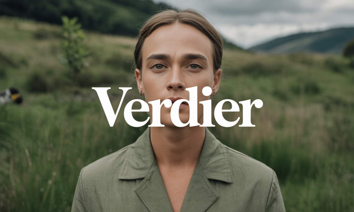 Illustration liée à l’origine et à l’histoire du nom de famille Verdier