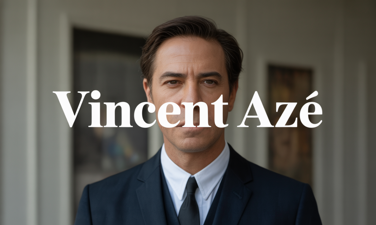 Illustration de Vincent Azé, personnalité publique