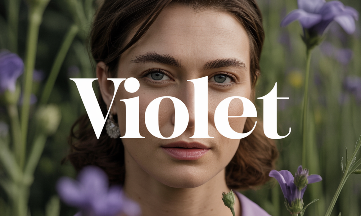 Illustration de Violet, Noms de famille