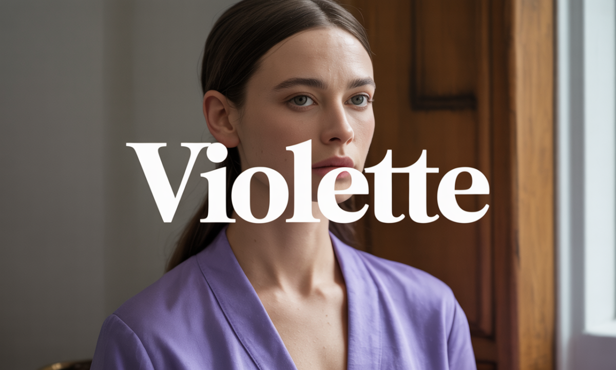Illustration de Violette, Noms de famille