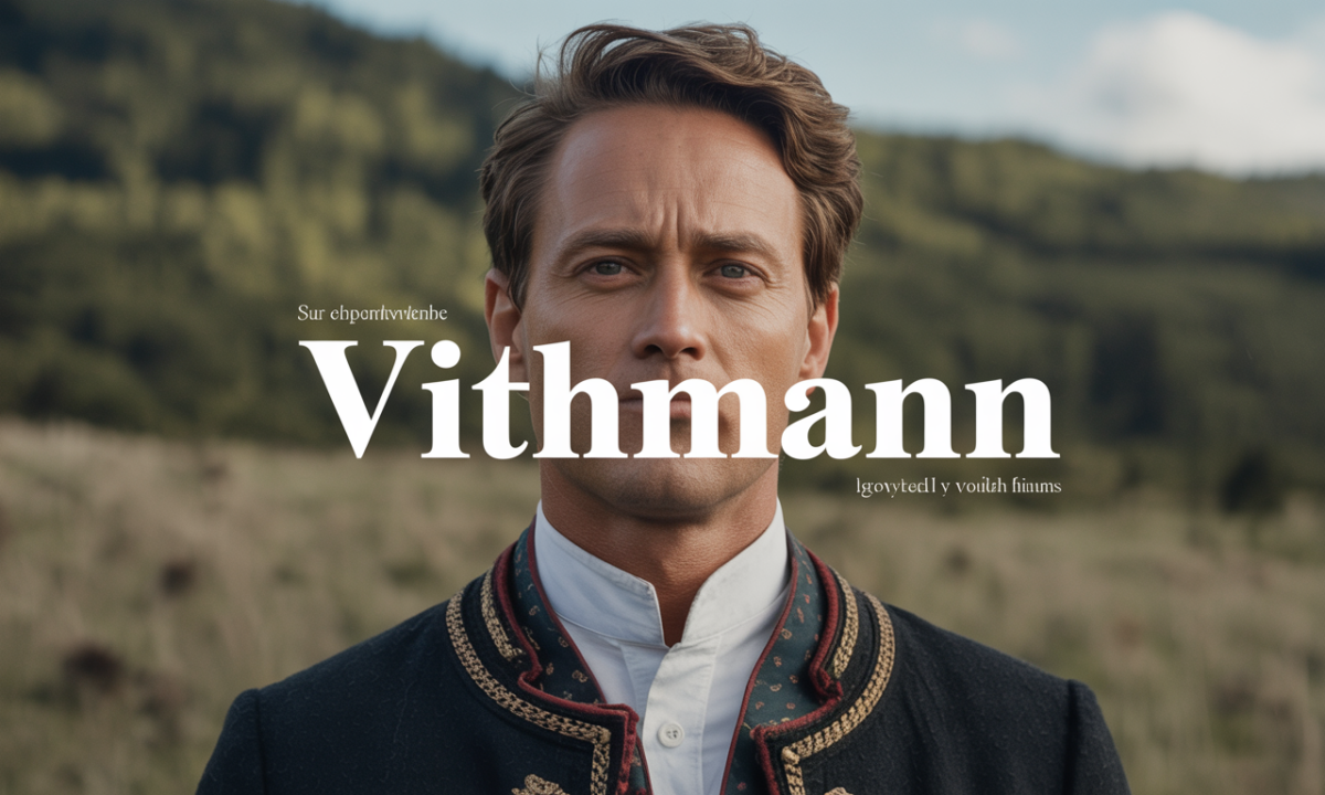 Illustration liée à l’origine et à l’histoire du nom de famille Vithmann