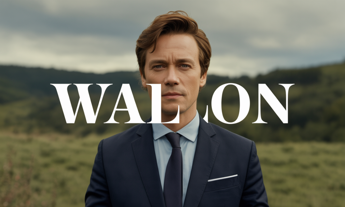 Illustration de Wallon, Noms de famille