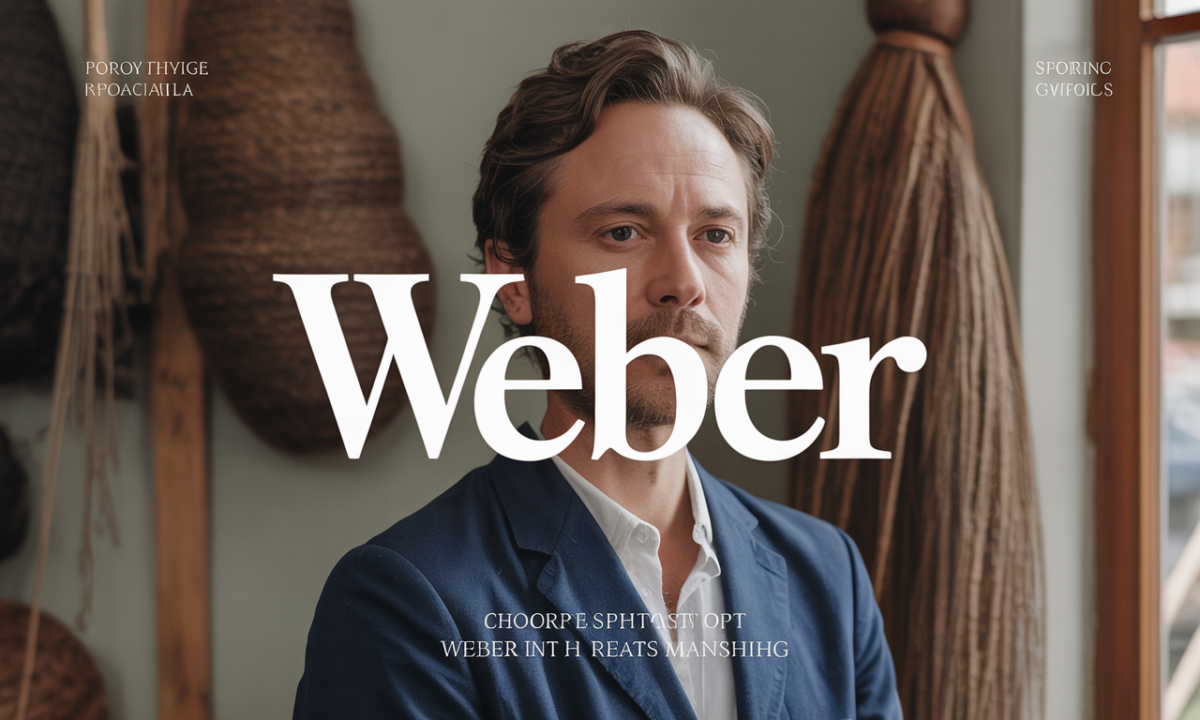 Illustration liée à l’origine et à l’histoire du nom de famille Weber